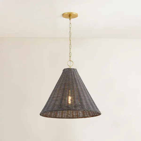 Destiny Wicker Pendant Light - Image 3