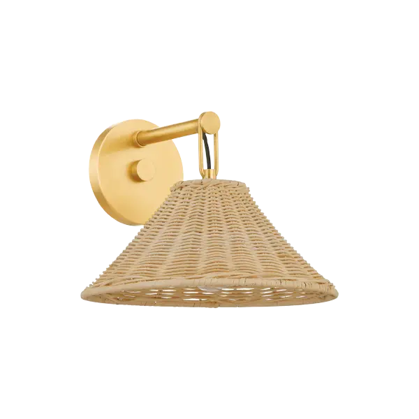 Coastal-Inspired Texture Meets Vintage Brass Elegance - Image 1