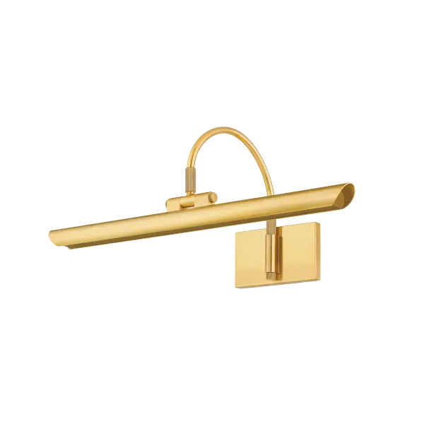 The Elowen Picture Light combines classic design with modern LED technology. Its slender arched profile and tubular shade create a focused band of light perfect for illuminating artwork and wall decor with minimal visual intrusion.