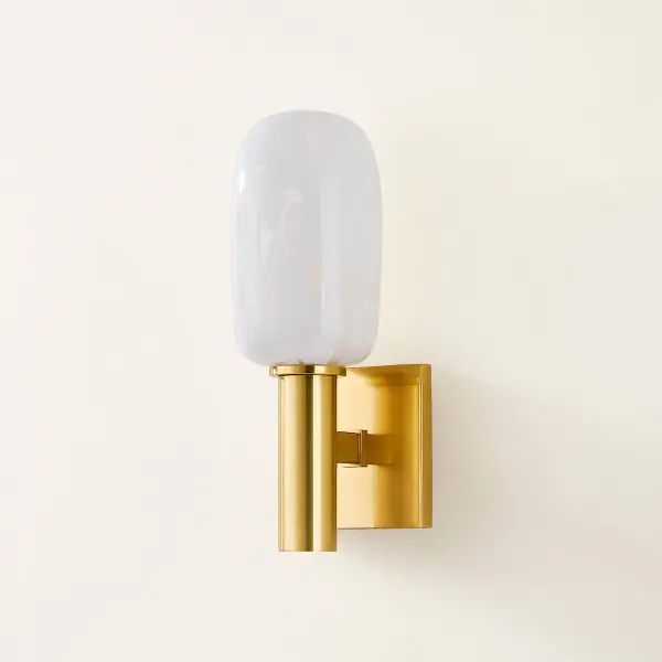 Abina Wall Sconce in Aged Brass - Image 2