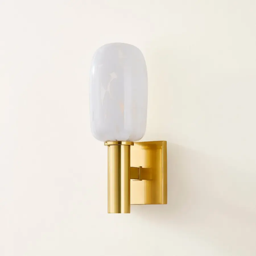 Abina Wall Sconce in Aged Brass - Image 2