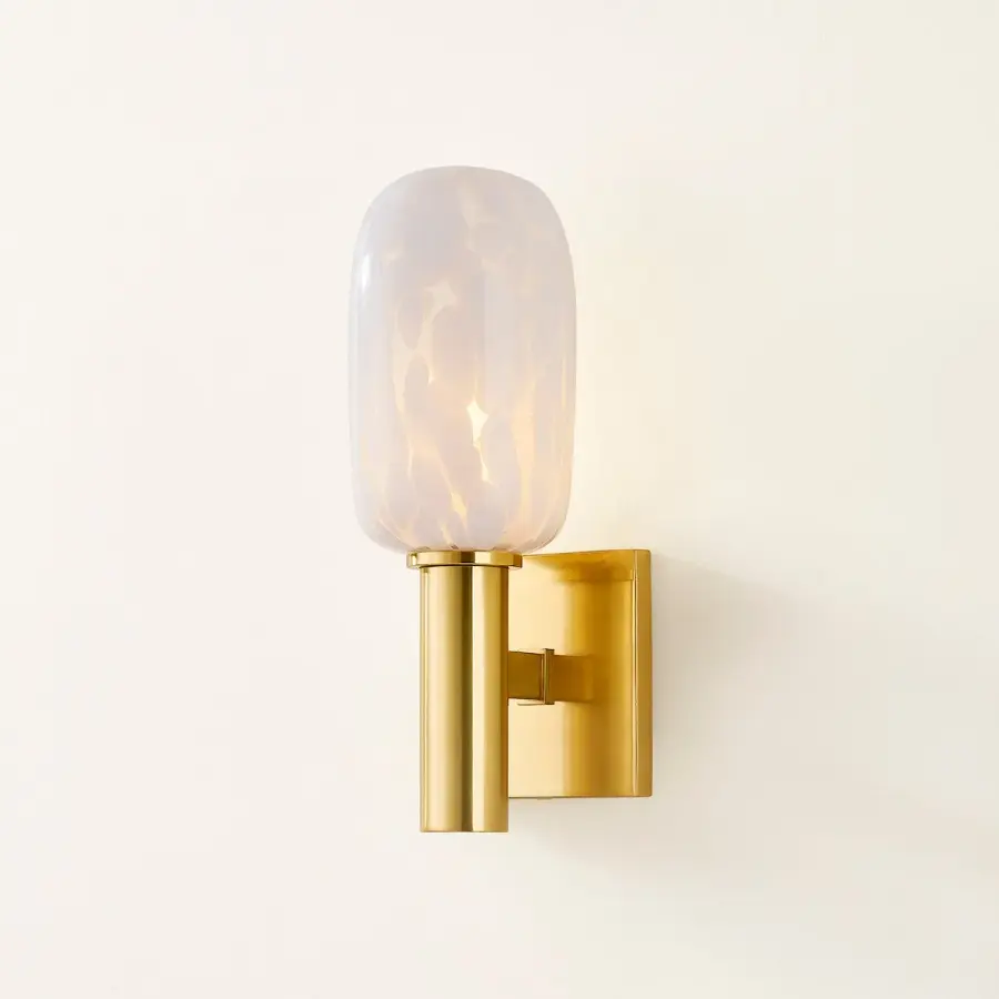 Abina Wall Sconce in Aged Brass - Image 3