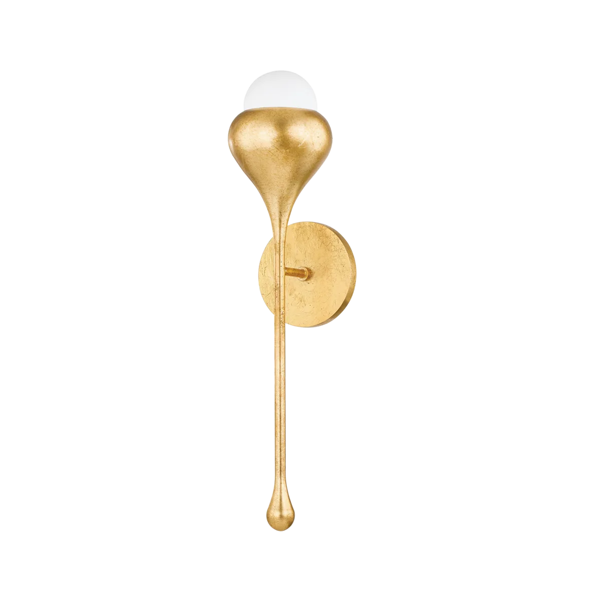Luciel Wall Sconce in Vintage Gold Leaf