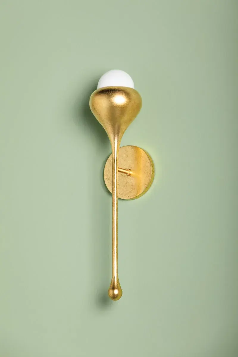 Luciel Wall Sconce in Vintage Gold Leaf - Image 3