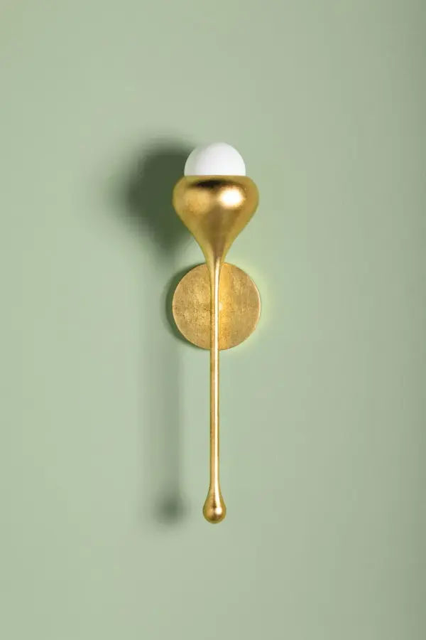 Luciel Wall Sconce in Vintage Gold Leaf - Image 4