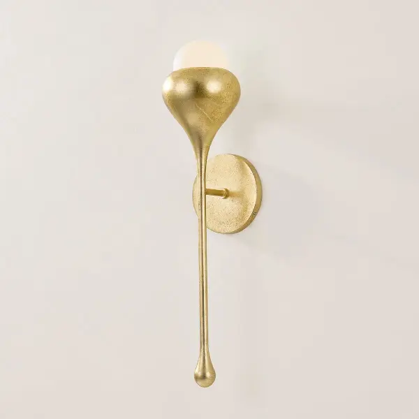 Luciel Wall Sconce in Vintage Gold Leaf - Image 5