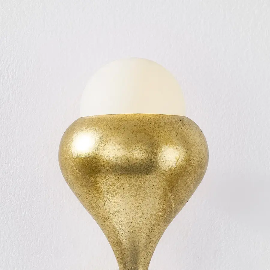 Luciel Wall Sconce in Vintage Gold Leaf - Image 6