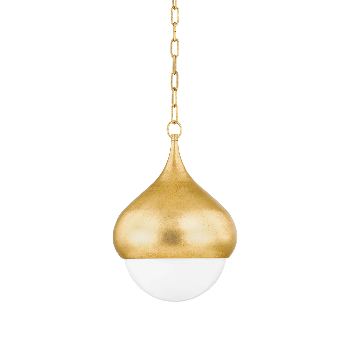 Luciel Pendant in Vintage Gold Leaf