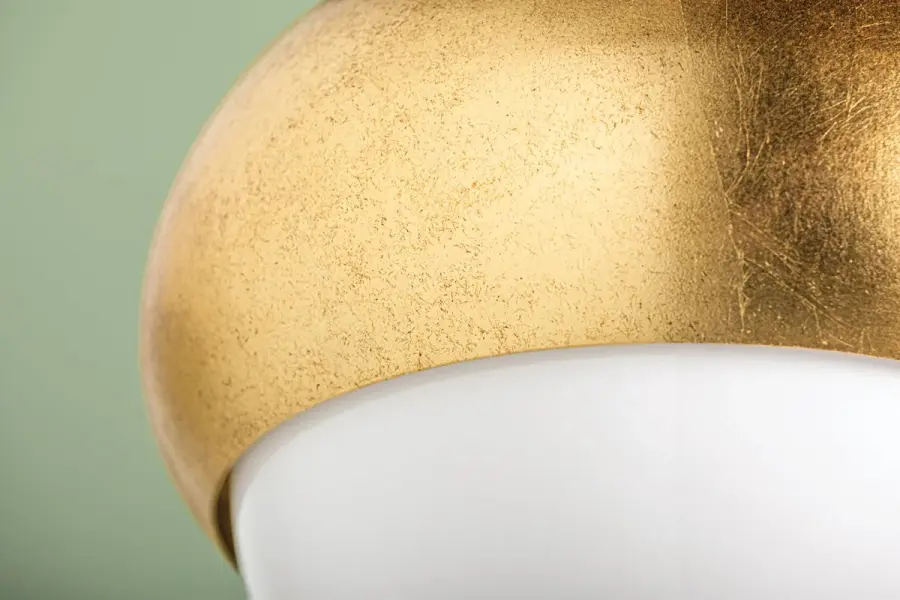 Luciel Pendant in Vintage Gold Leaf - Image 2