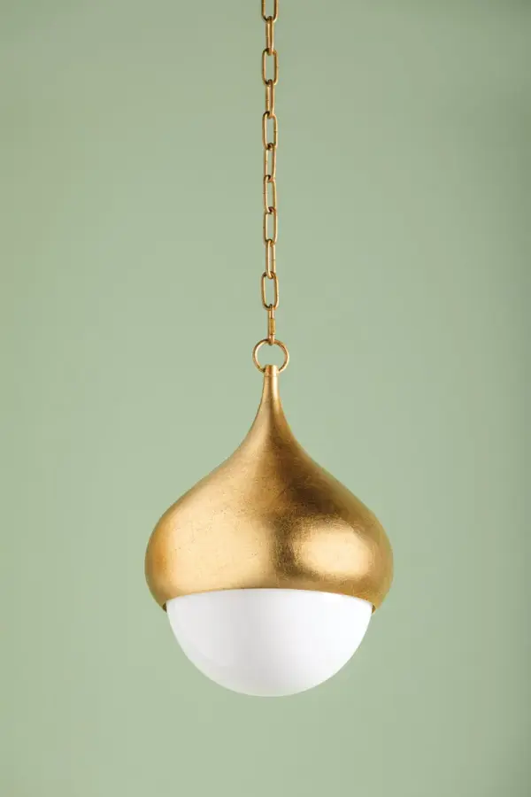 Luciel Pendant in Vintage Gold Leaf - Image 4