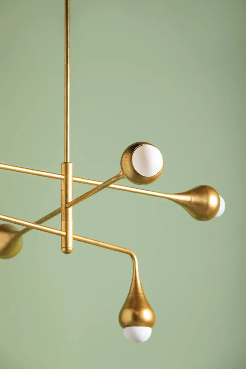 Luciel Chandelier in Vintage Gold Leaf - Image 7