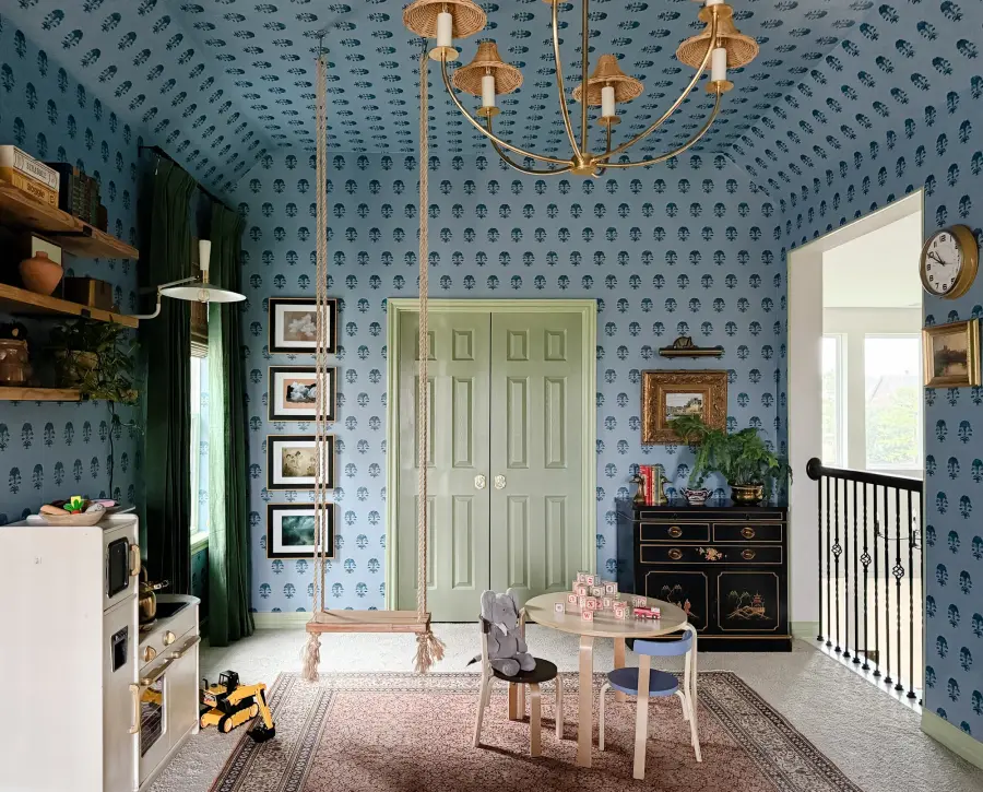 Twila Rattan Chandelier - Image 4