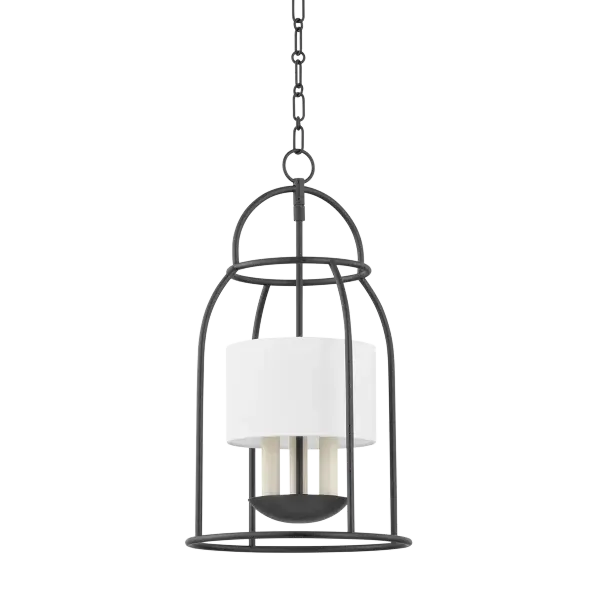 Delia Lantern in Aged Iron - Image 1