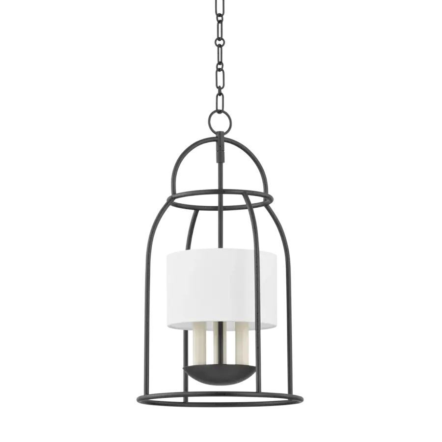 Delia Lantern in Aged Iron - Image 1