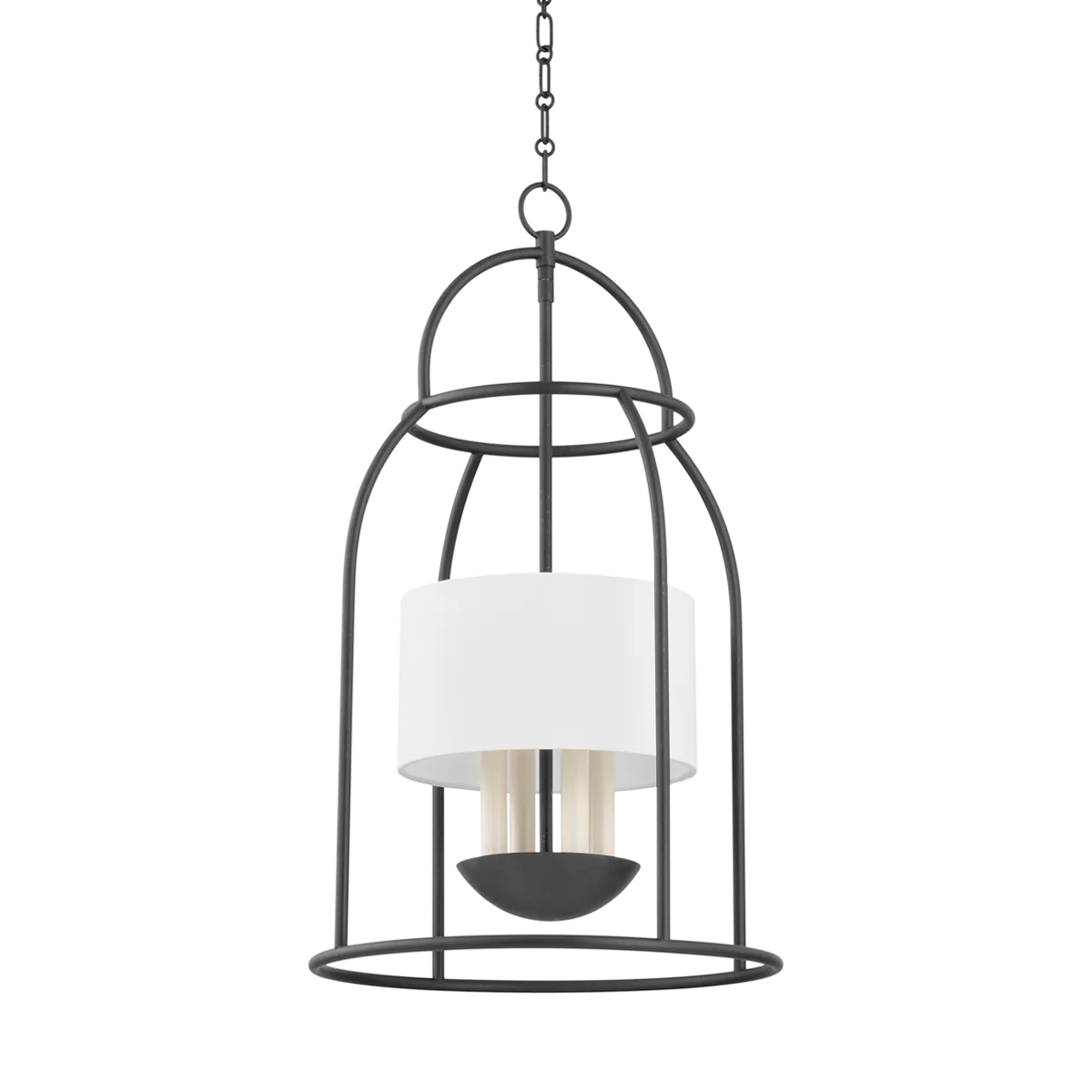 Delia Lantern in Aged Iron