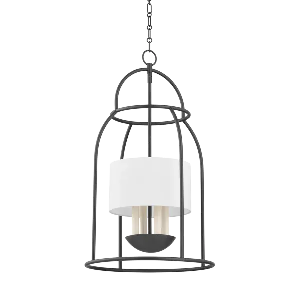 Delia Lantern in Aged Iron - Image 1