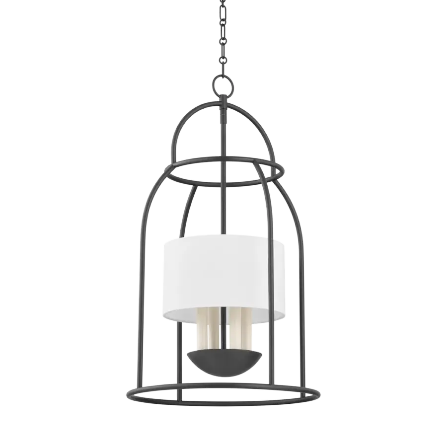 Delia Lantern in Aged Iron - Image 1