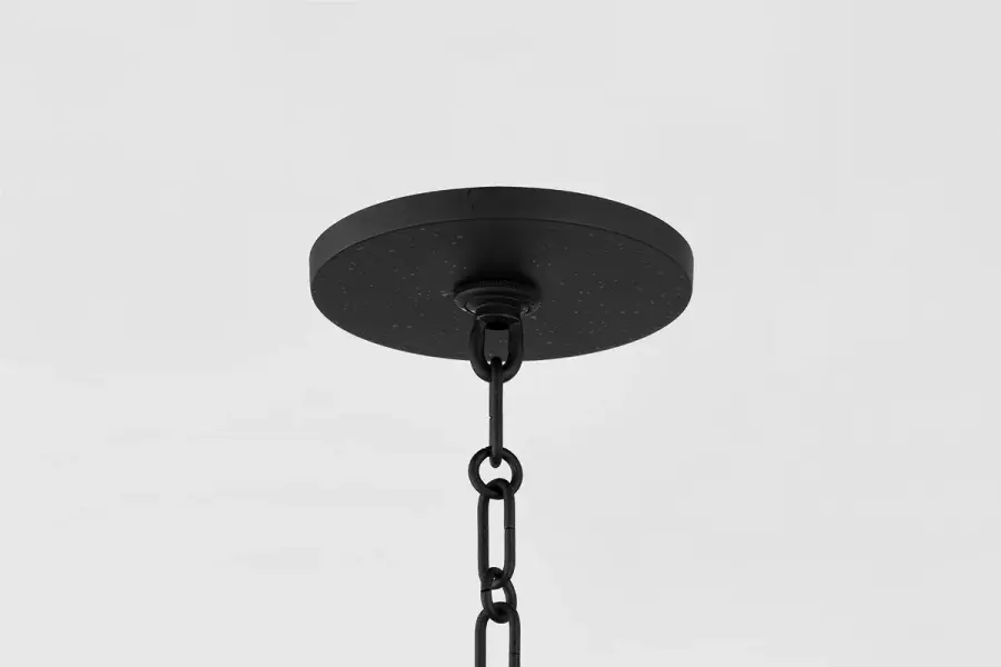 Delia Lantern in Aged Iron - Image 3