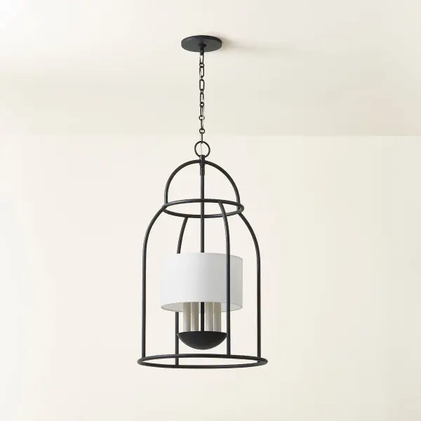 Delia Lantern in Aged Iron - Image 4