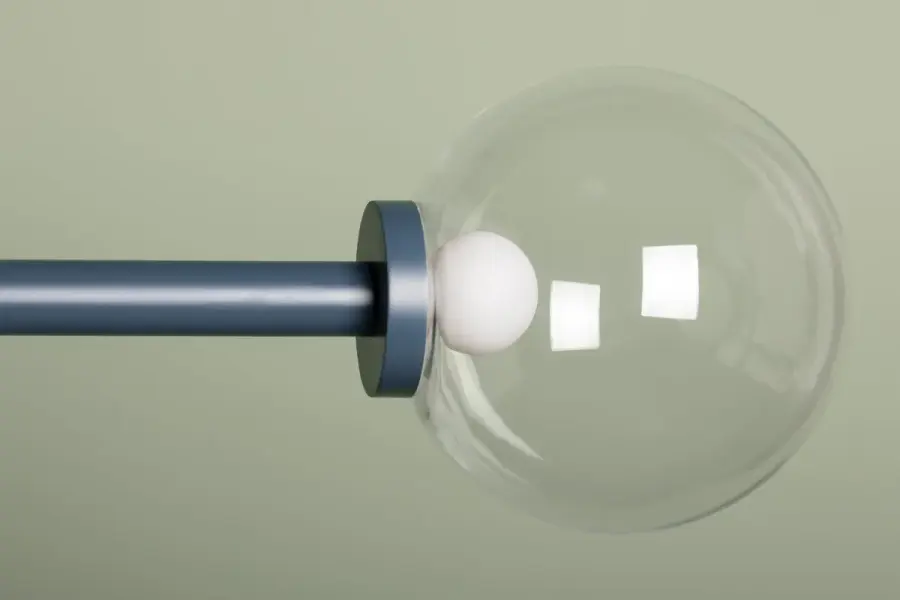 Bold Mid-Century Statement Piece with Artistic Mobile-Inspired Design - Image 2