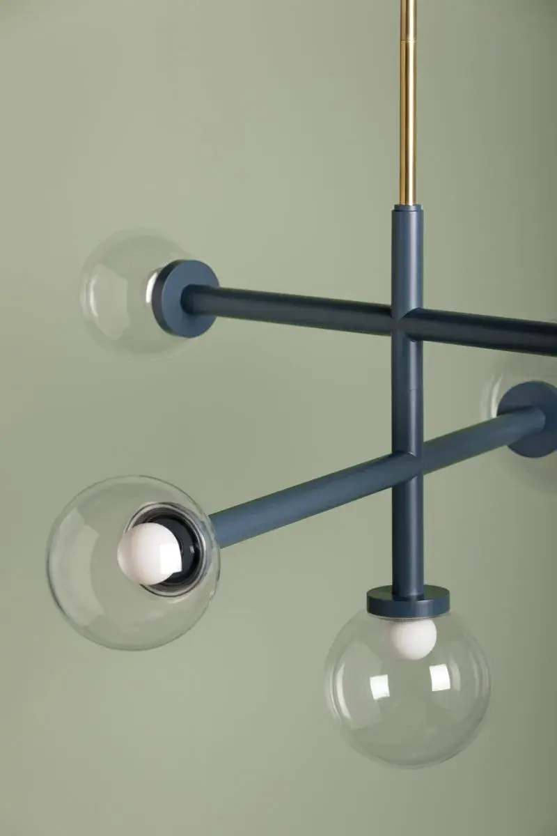 Bold Mid-Century Statement Piece with Artistic Mobile-Inspired Design - Image 3