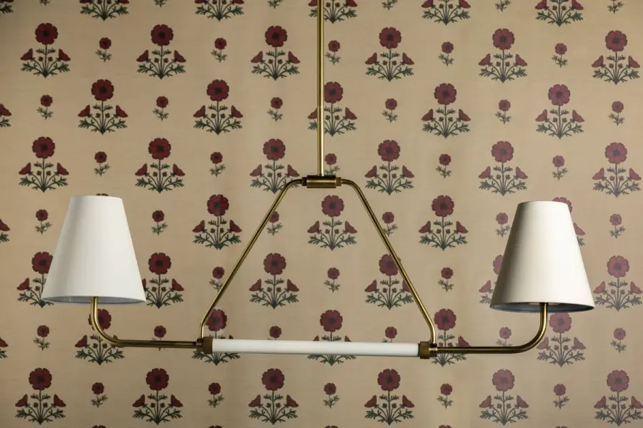 Elegant Linear Chandelier Blending Traditional and Modern Design - Image 2