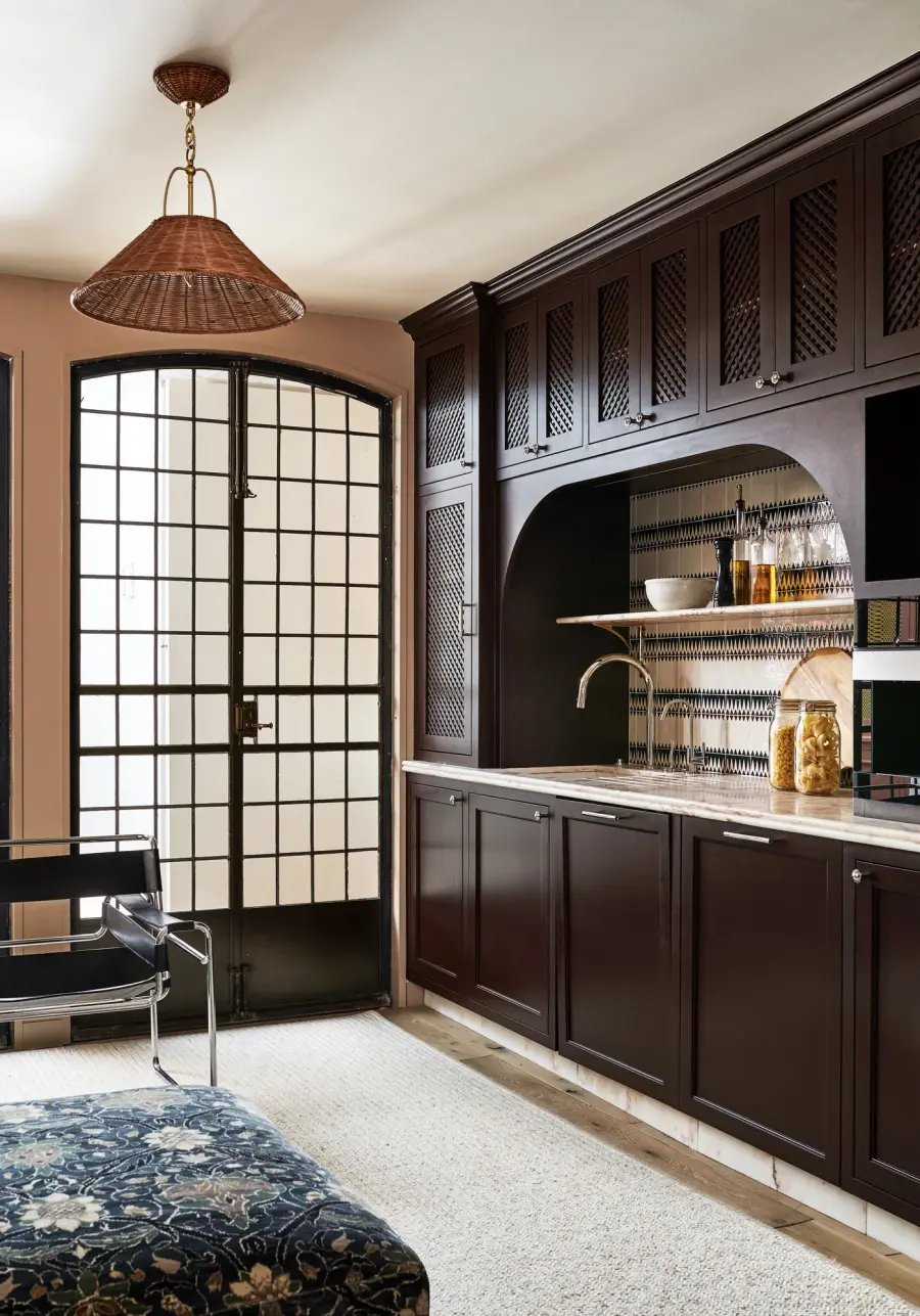 Sophisticated Natural Rattan Pendant with Designer Heritage - Image 8