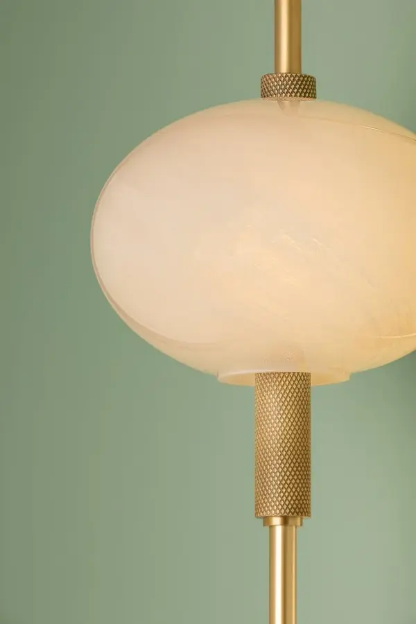 Delphine Wall Sconce in Aged Brass - Image 8