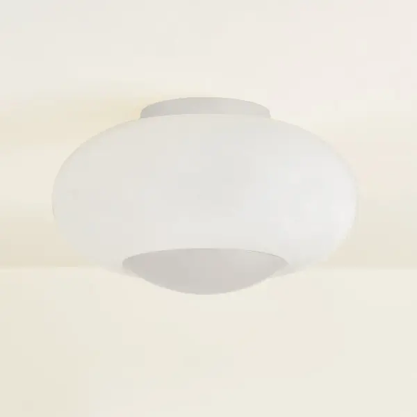 Lottie Flush Mount in Polished Nickel - Image 3