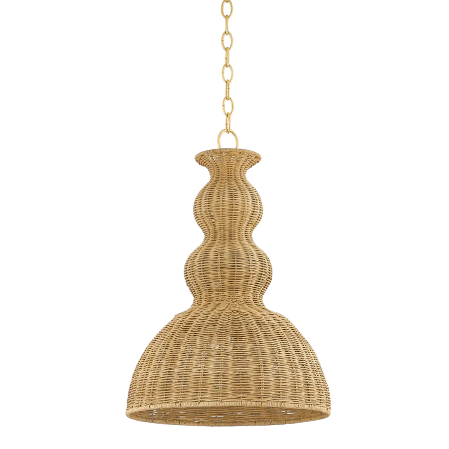 Mayla Woven Rattan Pendant