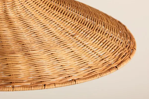 Laudine Woven Wicker Pendant - Image 6