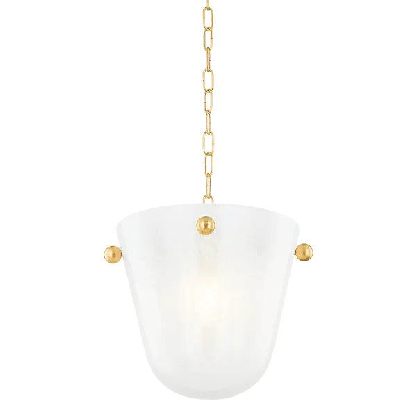 Rima Pendant in Aged Brass - Image 1