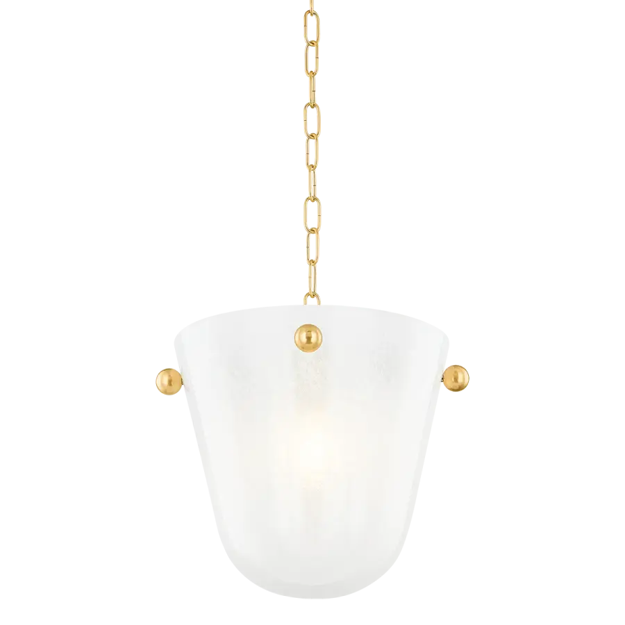 Rima Pendant in Aged Brass - Image 1