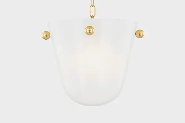 Rima Pendant in Aged Brass - Image 3