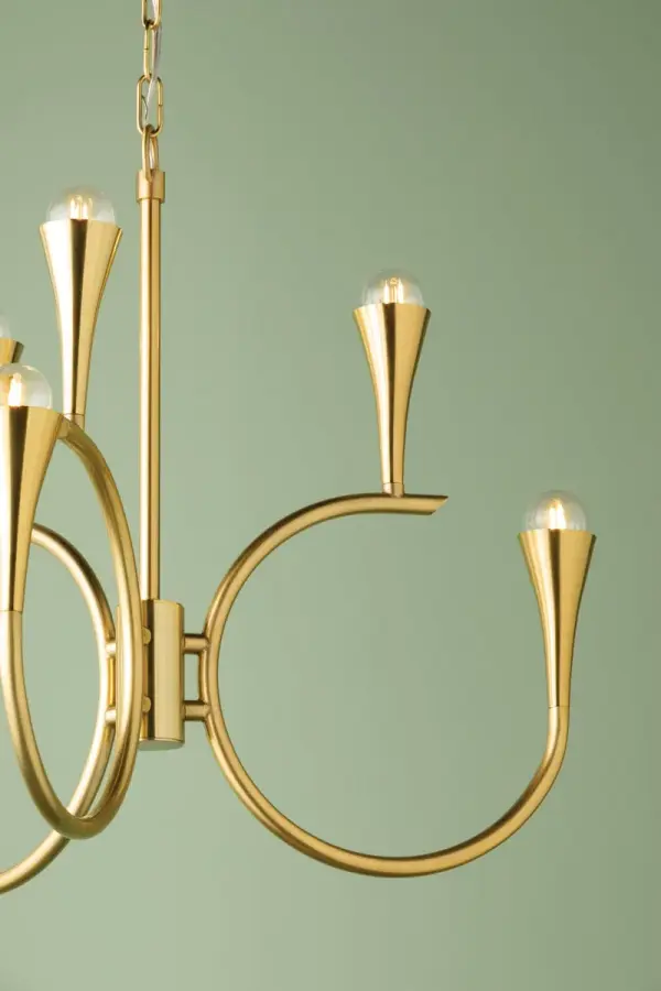 Aviana Art Deco Chandelier - Image 4