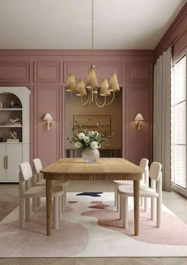 Jessel 5-Light Chandelier in Aged Brass - Image 4