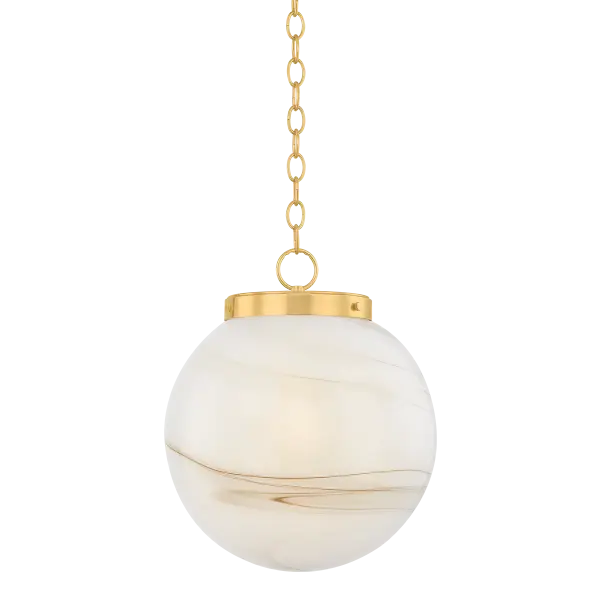 Ambra Pendant in Aged Brass - Image 1