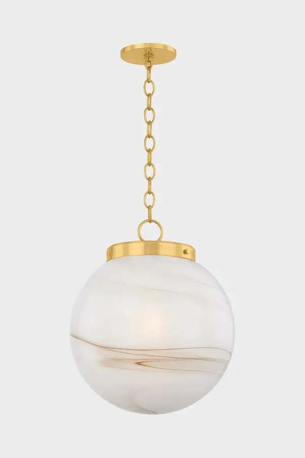 Ambra Pendant in Aged Brass - Image 4