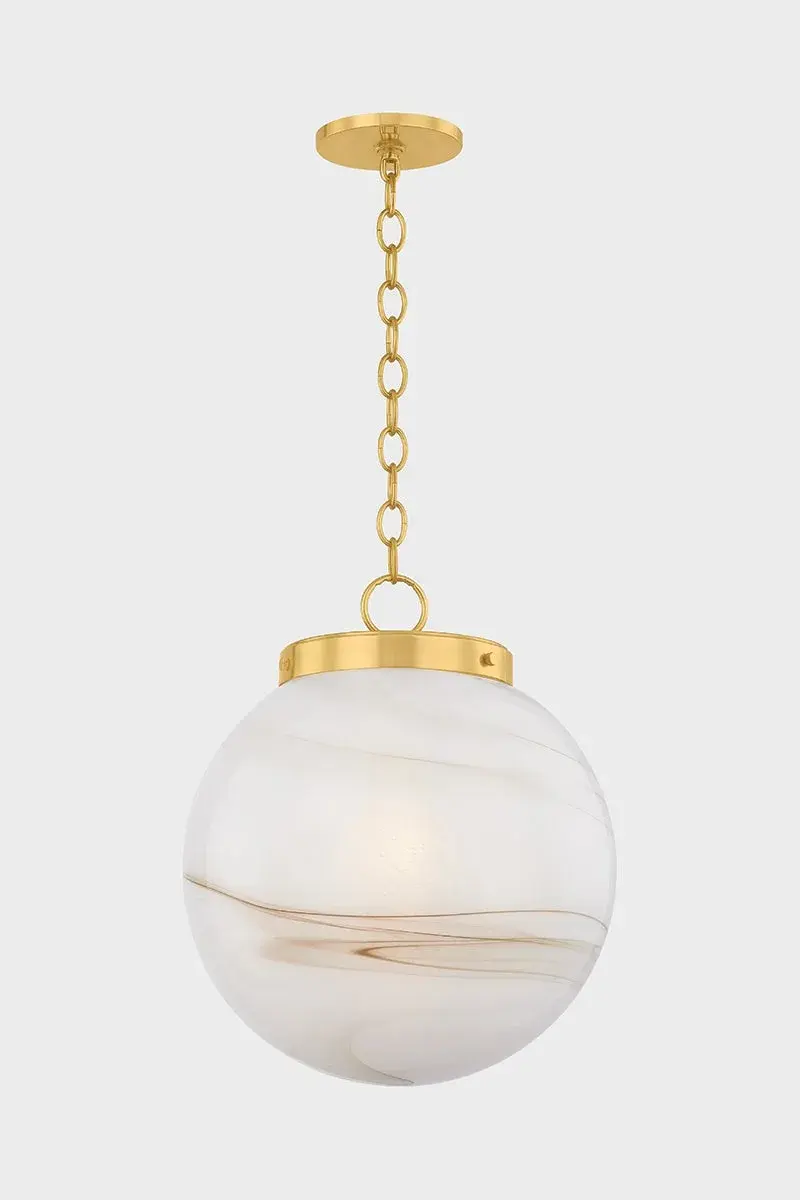 Ambra Pendant in Aged Brass - Image 4