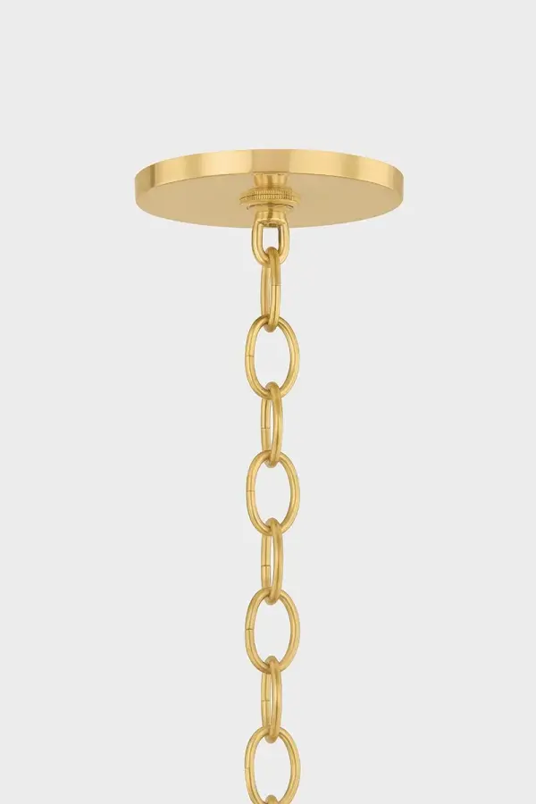Ambra Pendant in Aged Brass - Image 6