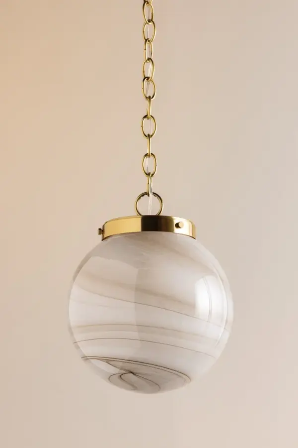 Ambra Pendant in Aged Brass - Image 2