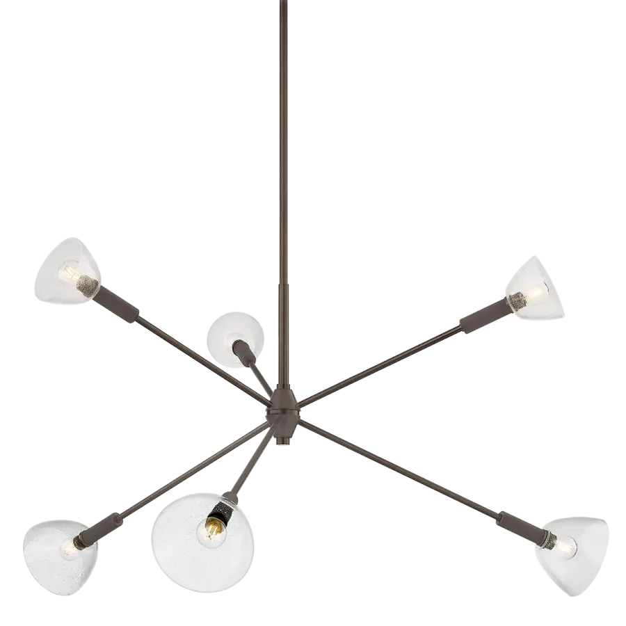 Caraway Sputnik Chandelier in True Bronze - Image 1