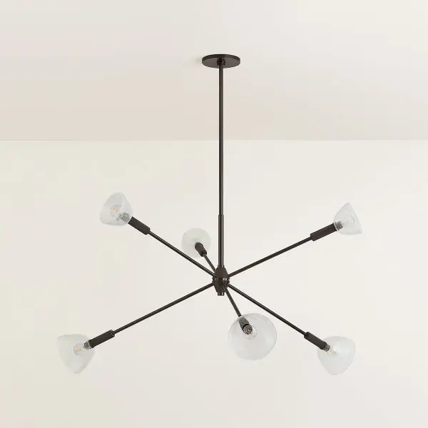 Caraway Sputnik Chandelier in True Bronze - Image 4