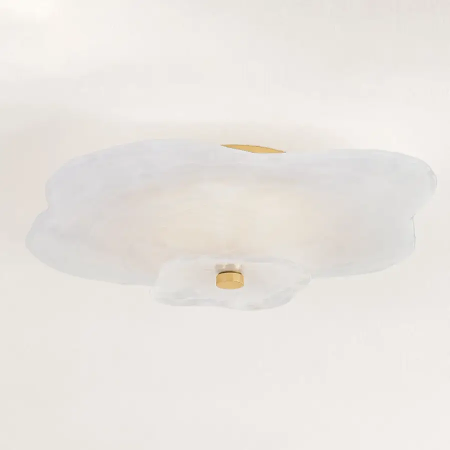 Starlie Flush Mount in Aged Brass - Image 6