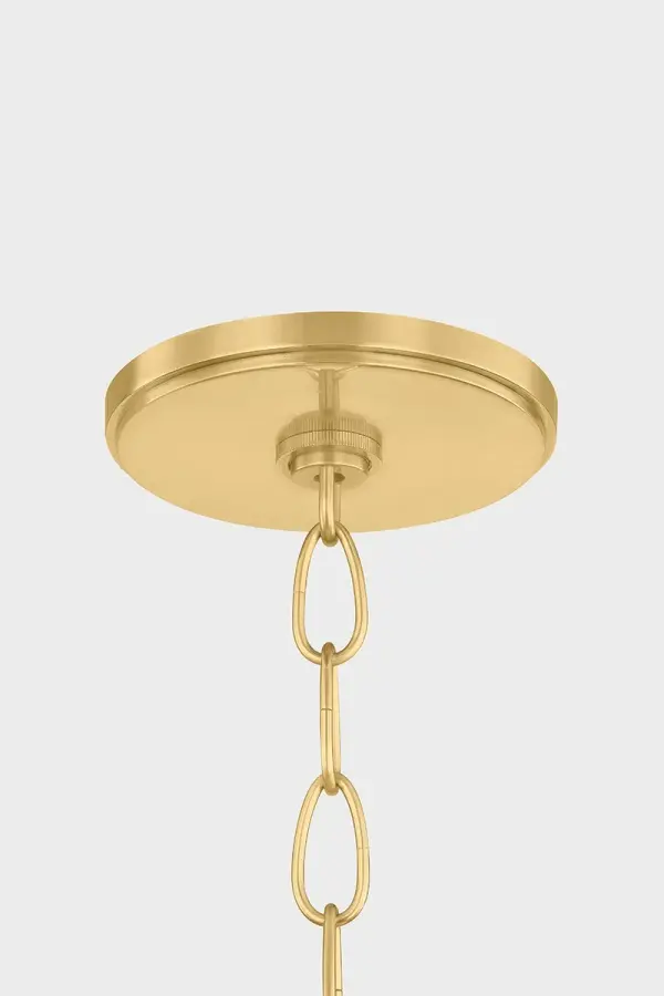 Della Pendant in Aged Brass - Image 5