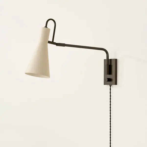 Yvette Wall Sconce in Soft Bisque - Image 4