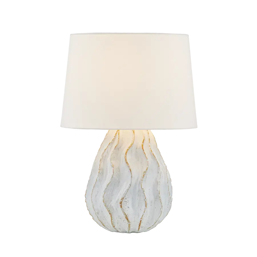 Sculptural Coral-Inspired Lamp with Artisanal Ceramic Craftsmanship