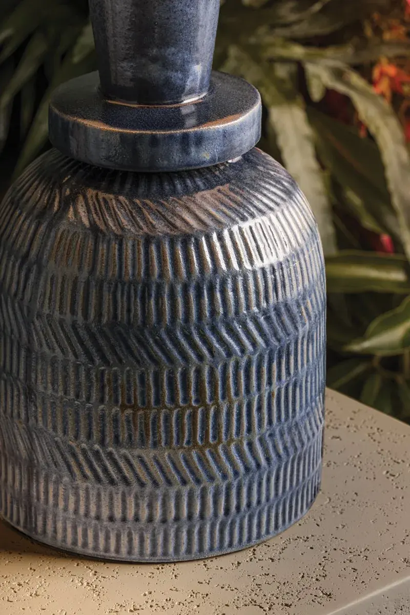 Sculptural Artisan Table Lamp with Handcrafted Ceramic Base - Image 6