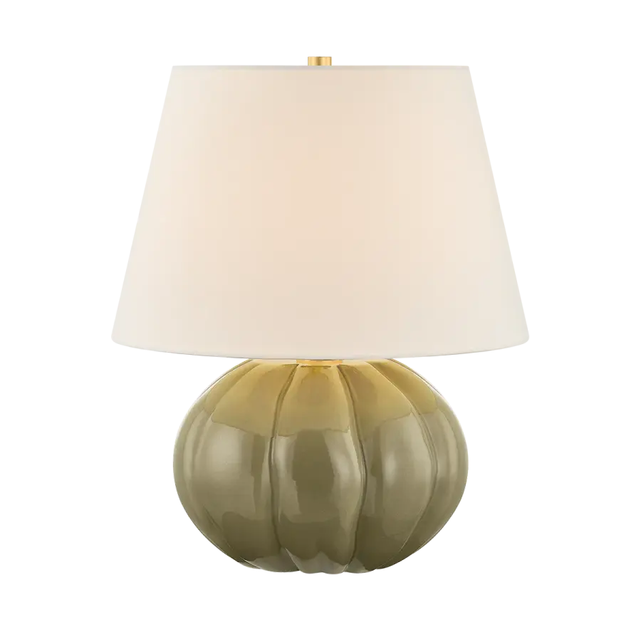 Sculptural Ceramic Lamp with Artisanal Charm