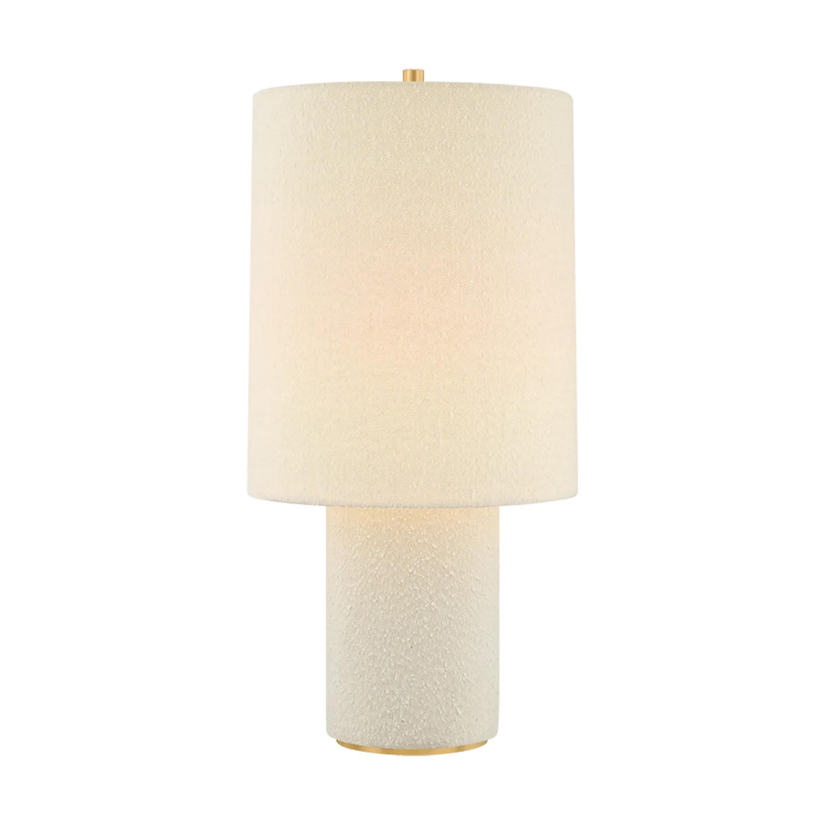 Sam One Light Table Lamp in Aged Brass